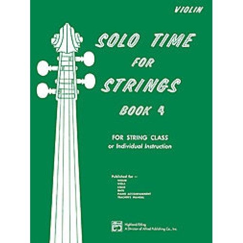 Solo Time For Strings Book 4 